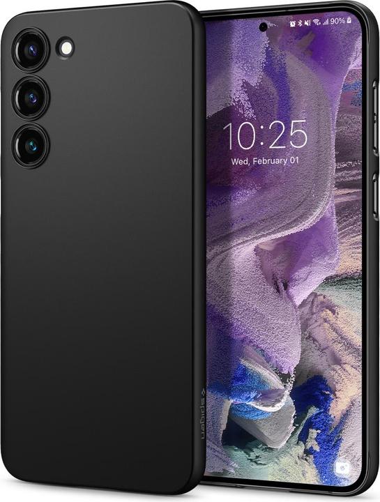 Produktbild Spigen Air Skin Cover für S911B Samsung Galaxy S23 - black (Samsung Galaxy S23)