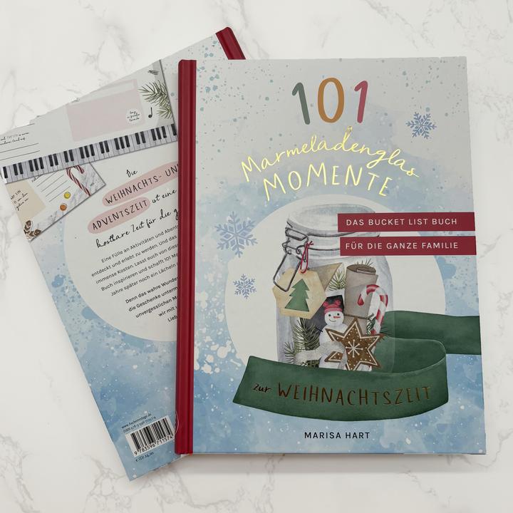 Actual product image 101 Marmeladenglas-Momente zur Weihnachtszeit (German, Marisa Hart, 2024)