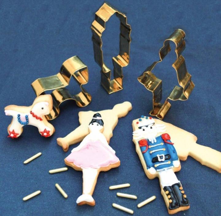 Actual product image ScrapCooking Set of 3 Nutcracker Cutters