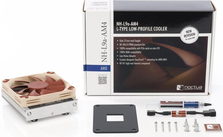 Actual product image Noctua NH-L9a-AM4 (37 mm)