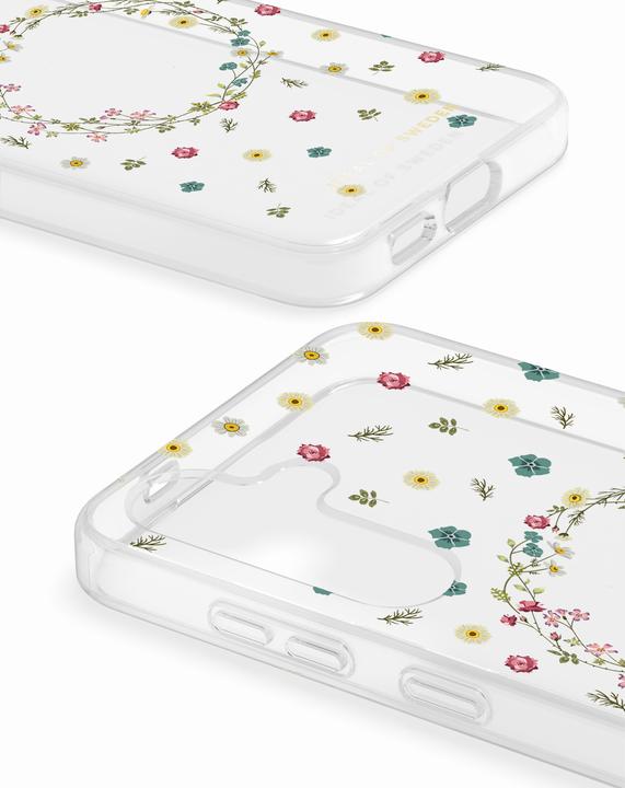 Actual product image iDeal Of Sweden Clear Case Mid - Petite Floral (Samsung Galaxy S25, Samsung Galaxy S24+)