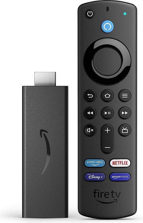 Amazon Fire TV Stick (2021) incl. Alex voice remote control (8 GB, Fire OS)