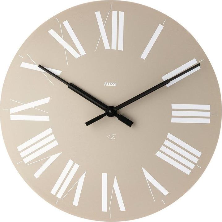 Actual product image Alessi Wall clock FIRENZE black (36 cm)