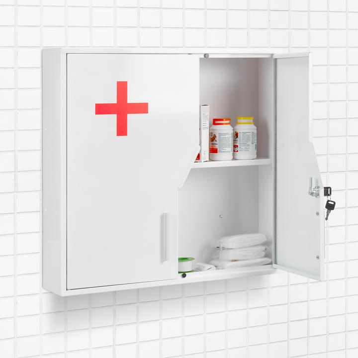 Image du produit Relaxdays Armoire à pharmacie (53 x 14.5 x 53 cm)