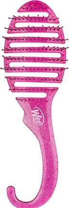 Wet Brush Shower Detangler Pink Glitter -
