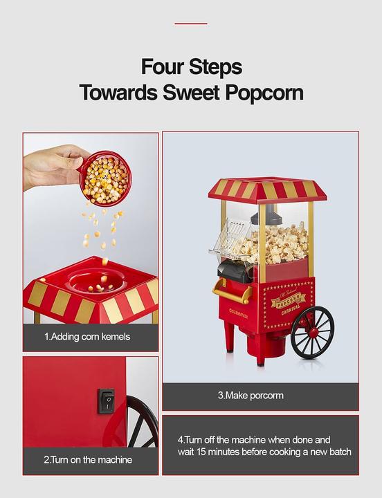 Image du produit Cozeemax Popcorn Popper