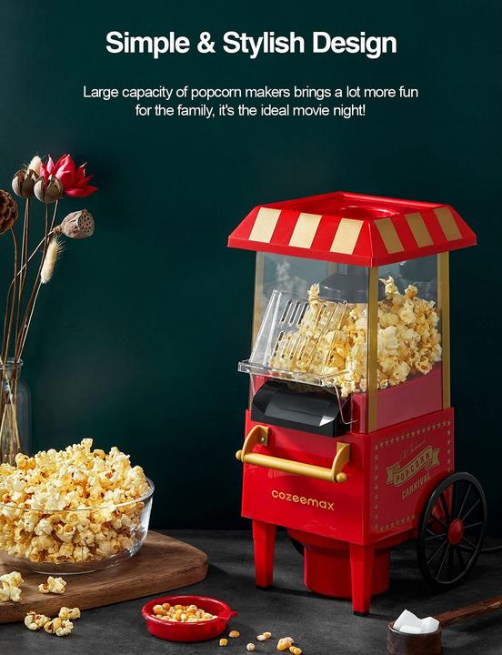 Image du produit Cozeemax Popcorn Popper