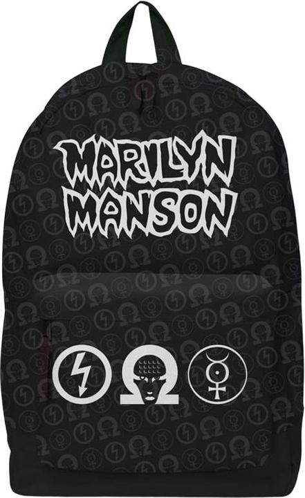 Marilyn Manson Rucksack Logo