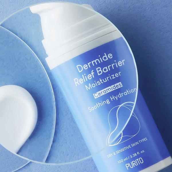 Immagine prodotto Purito Dermide Relief Barrier Moisturizer Crema idratante e rigenerante per viso e corpo 100Ml (Crema corpo, 100 ml)