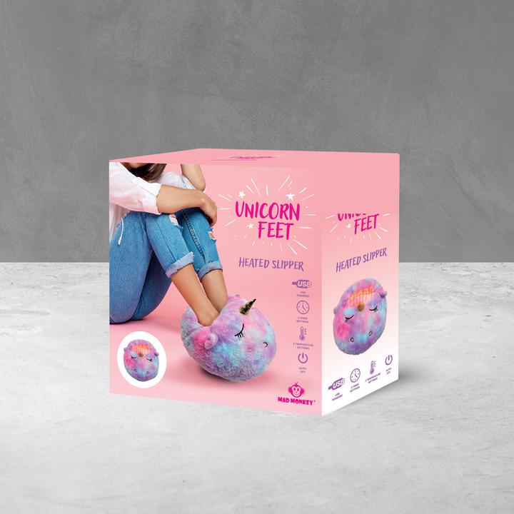 Immagine prodotto Mad Monkey Scaldapiedi elettrico con design a unicorno