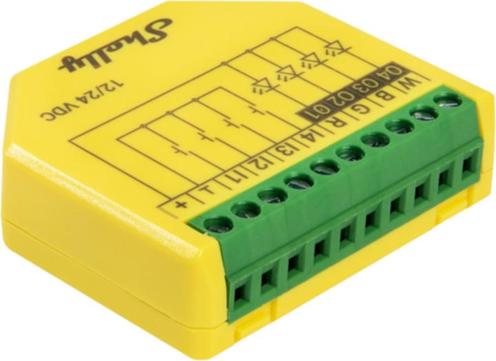 Actual product image Shelly Plus RGBW PM (Dimming actuator)