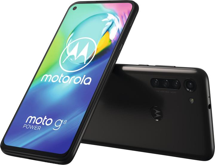 Produktbild Motorola Moto G8 Power (64 GB, Smoke Black, 6.40", Hybrid Dual SIM, 16 Mpx, 4G)