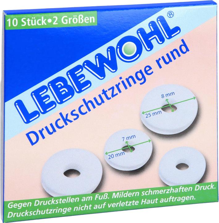 Image du produit Lebewohl DRUCKSCH RINGE RU, 10 pcs. sparadrap