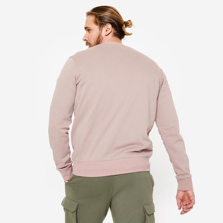 Produktbild Domyos Hoodie Herren warm Baumwollgewebe - braun (3XL)