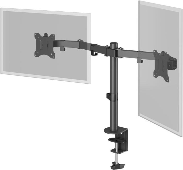 Produktbild Goobay Doppel-Monitorhalterung Flex (Tisch, 32")