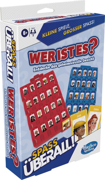 Actual product image Hasbro Gaming Who is it? Compact (German)