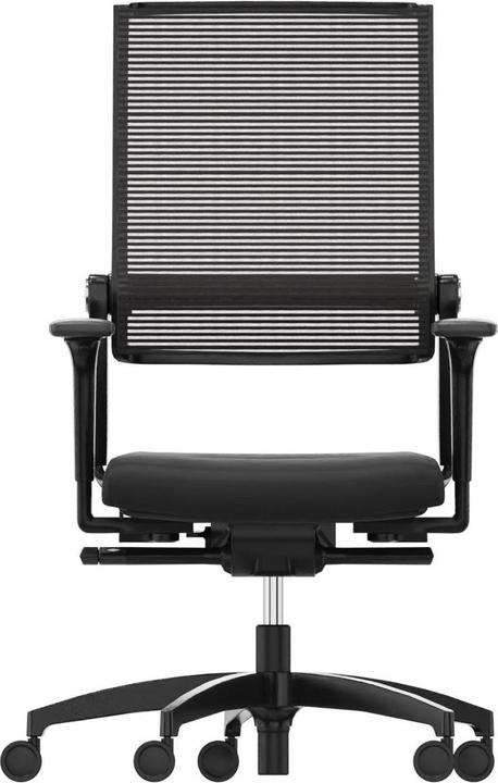 Actual product image Dauphin Office chair Lordo flex with mesh back, black