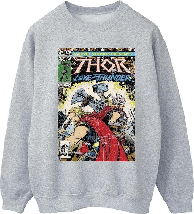 Immagine prodotto Thor Love And Thunder Vintage Poster Felpa Uomo (L)