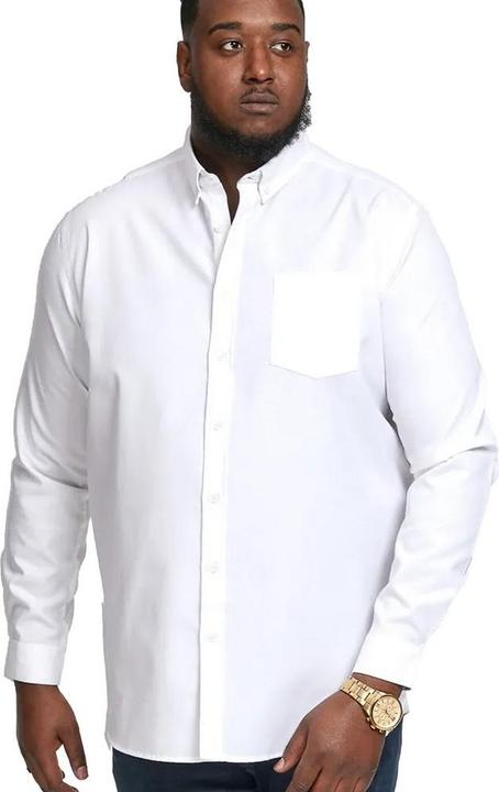 Actual product image DUKE Mens Richard Oxford Kingsize Long-Sleeved Shirt (8XL)