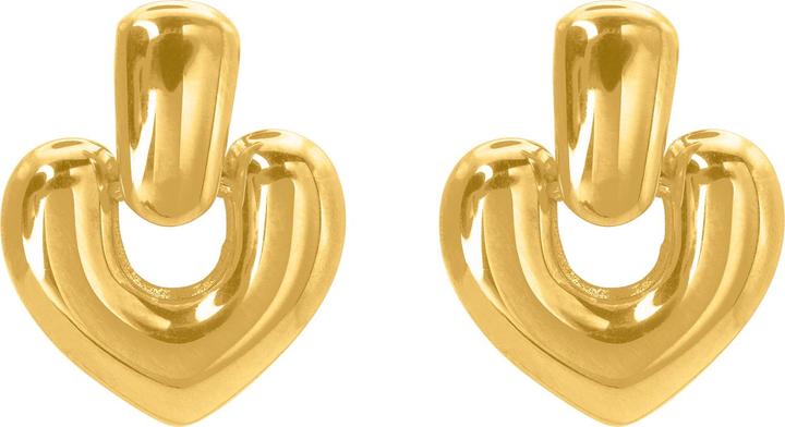 Actual product image Heideman Maya gold coloured (100% stainless steel)