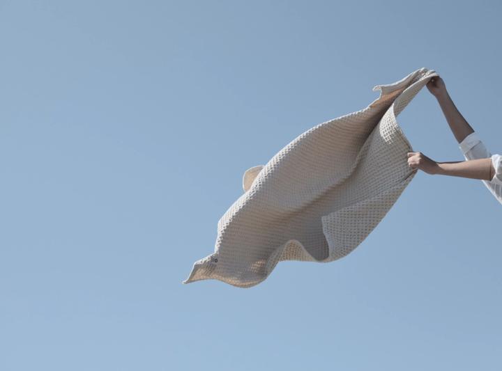 Produktbild The Organic Company Big Waffle Towel and Blanket (150 x 100 cm)