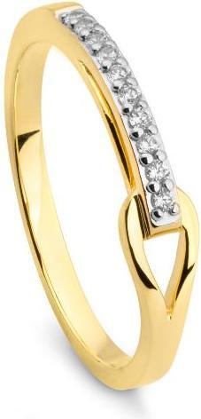 Produktbild Breuning RING - BRILL. 0,10 Ct. H/si (53, 750/18 K Gold)