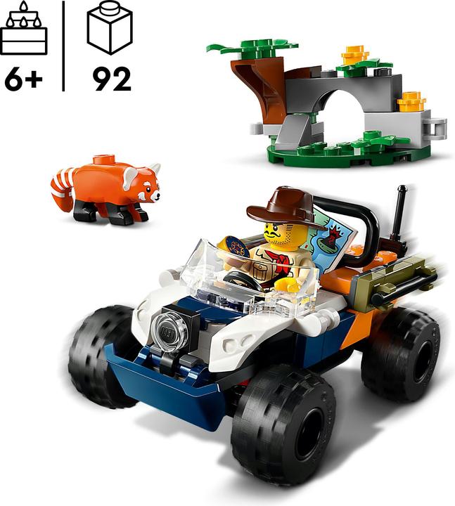 Produktbild LEGO Dschungelforscher-Quad (60424, LEGO City)