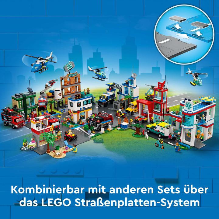 Actual product image LEGO Bank robbery with car chase (60317, LEGO City)