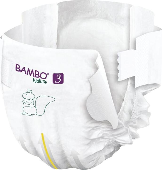 Produktbild Bambo Biowindeln Midi (Gr. 3, Tragepack, 28 Stück)