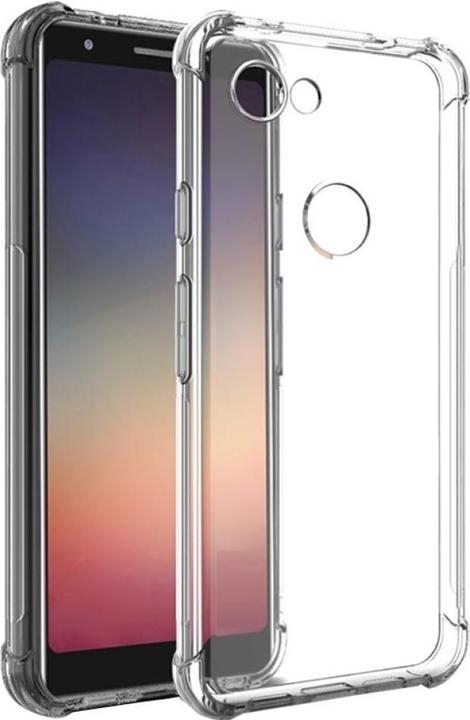 Actual product image Screenguard Google Pixel 3a Case Crystal Soft Airbag Bumper (Google Pixel 3a)