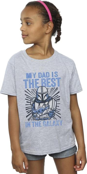 Image du produit Star Wars - T-shirt MANDALORIAN BEST DAD - Fille (140, 146)