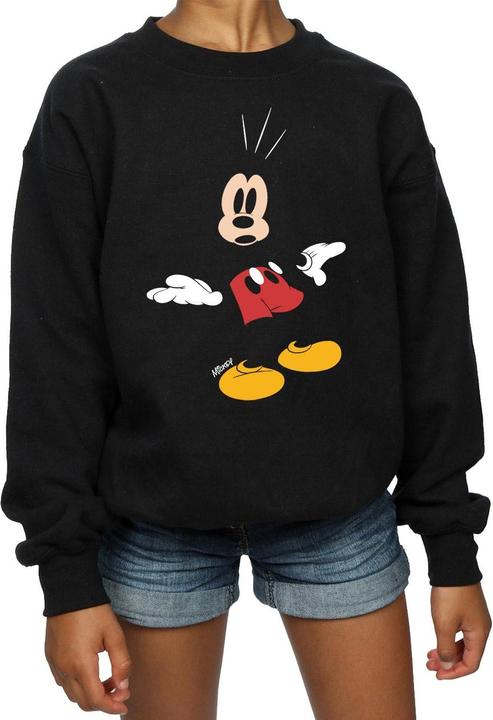 Produktbild Disney Mickey Mouse Surprised Sweatshirt Mädchen (140, 146)