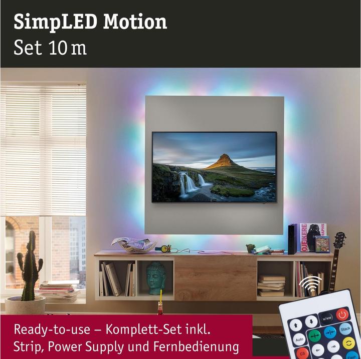 Image du produit Paulmann Mouvement SimpLED (Multicolore, 1004 cm, Intérieur)