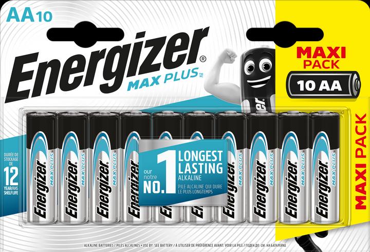 Energizer Max Plus Alkaline (10 pcs., AA)