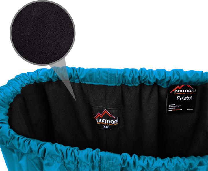 Actual product image Normani Kids rain trousers with fleece lining - 9009 (XL)