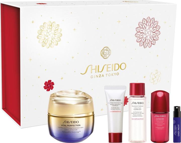 Produktbild Shiseido Geschenkset Vital Perfection Holiday Kit / /15ml /10ml /0,6ml (Gesichtspflege set)