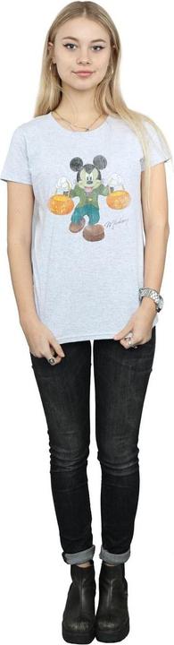 Actual product image Disney Womens/Ladies Frankenstein Mickey Mouse Cotton T-Shirt (XL)