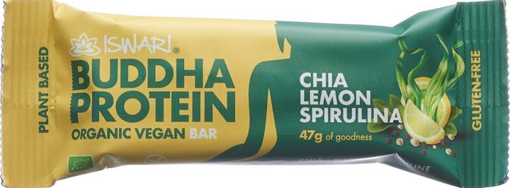 Immagine prodotto Iswari Buddha Energy Organic Chia & Lemon & Spirulina Bar (47g) (1 pz., 47 g)