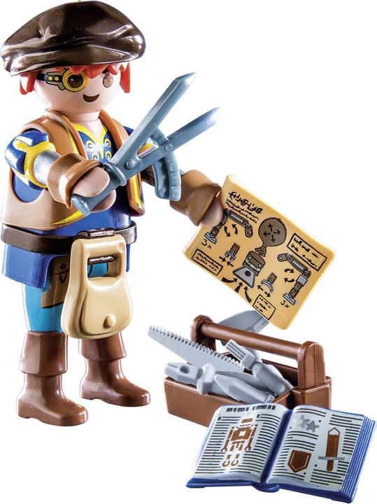 Produktbild Playmobil Novelmore - Dario mit Werkzeug (71302, Playmobil Novelmore)