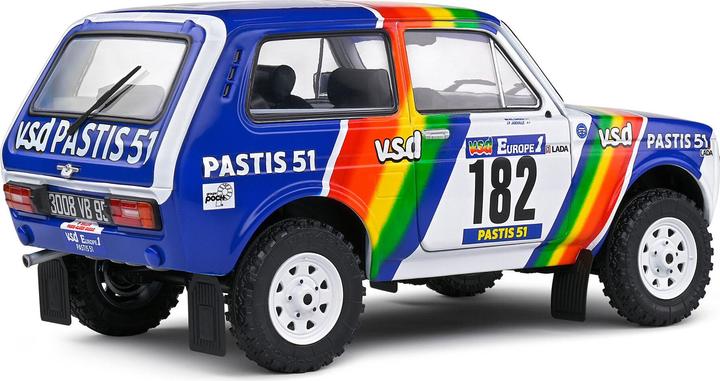Produktbild Solido 1:18 Lada Niva Paris-Dakar #182 weiss
