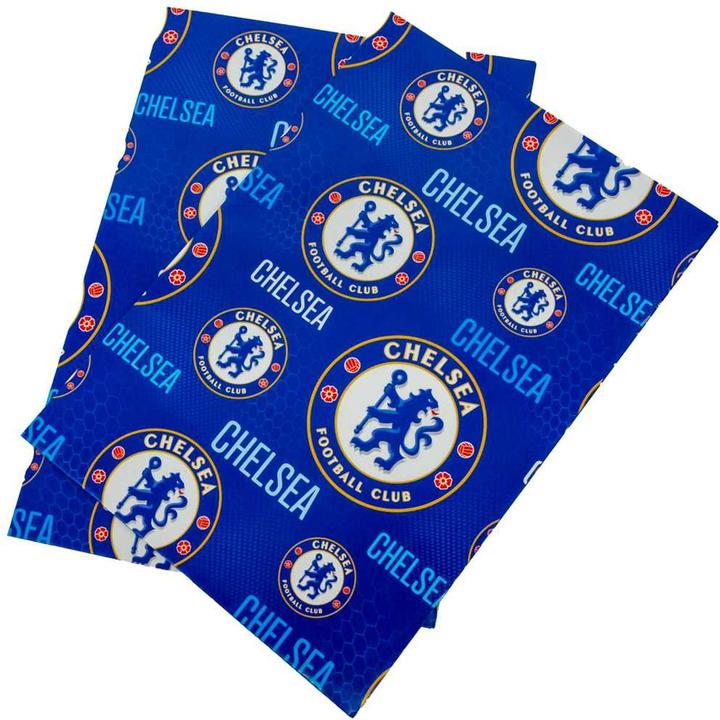 Image du produit Chelsea FC Aufschrift Geschenkpapier (Papier cadeau, 2 x)