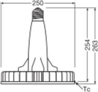 Immagine prodotto Ledvance HID LED HB 160W (E40, 160 W, 25000 lm, 1 x, D)