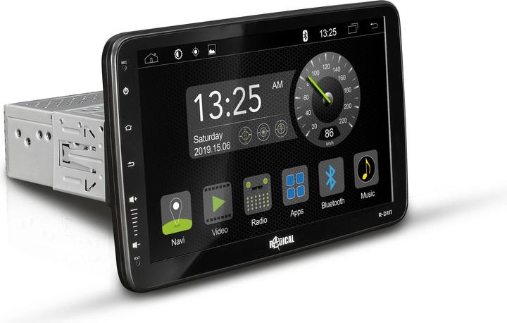 Produktbild Radical R-D111 1-DIN (Android Auto, Apple Carplay)