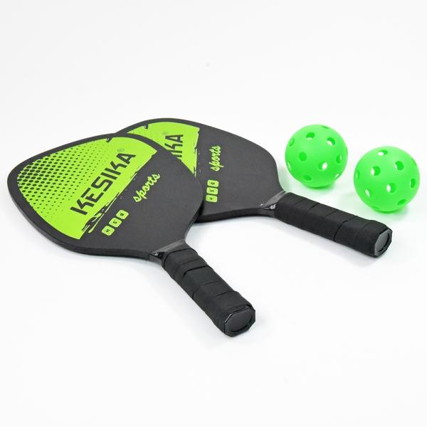 Image du produit Kögler Pickle Ball Set, avec 2 raquettes et 2 balles, 41x
