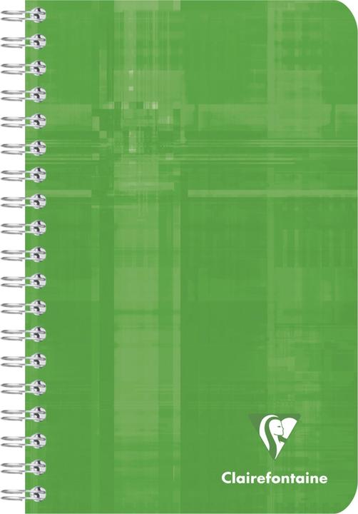 Immagine prodotto Clairefontaine Taccuino a spirale (11 x 17 cm, Quadretti, Copertina rigida)