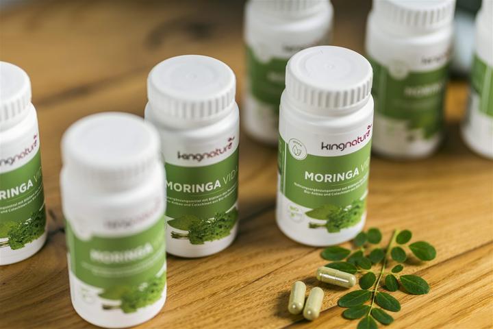 Immagine prodotto Kingnature Moringa Vida (organico) Capsula (72 Pezzo/i, Pillole, 80 g)