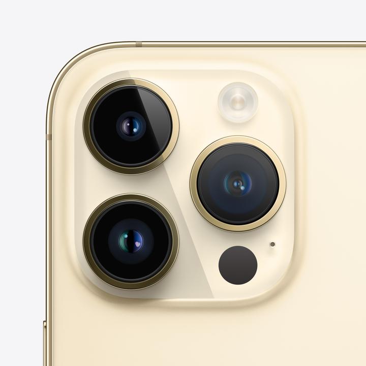 Image du produit Apple iPhone 14 Pro (128 Go, Or, 6.10", SIM + eSIM, 48 Mpx, 5G)