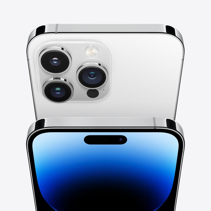 Produktbild Apple iPhone 14 Pro Max (512 GB, Silver, 6.70", SIM + eSIM, 48 Mpx, 5G)