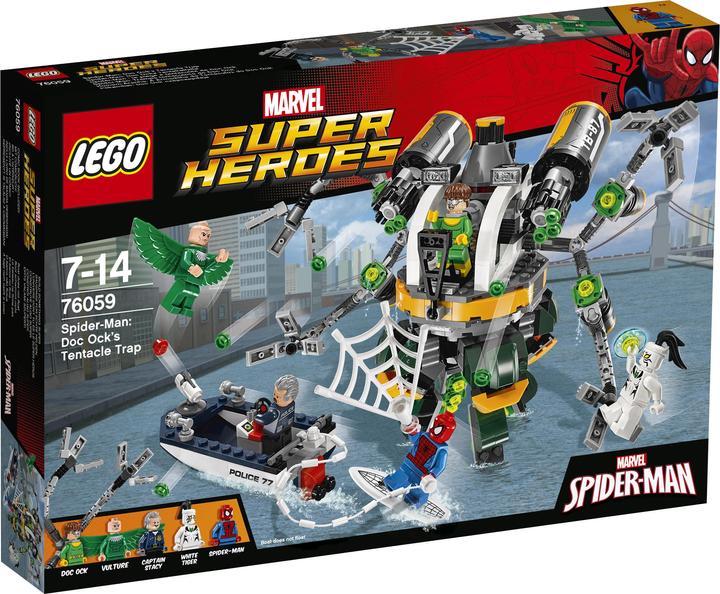 Actual product image LEGO Marvel Super Heroes Spider-Man: Doc Ock's tentacle trap (76059, LEGO Marvel)