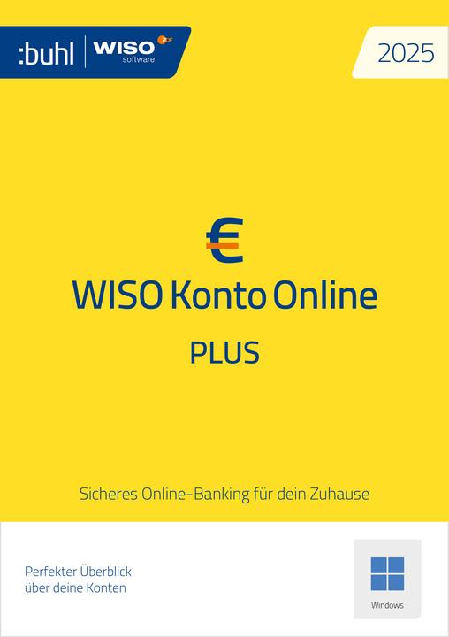 Actual product image Buhl Data Service WISO Account Online Plus 2025 Download Code (1 User, 1 Devices/Users, unlimited)